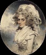 Portrait of Mrs.Siddons John Downman